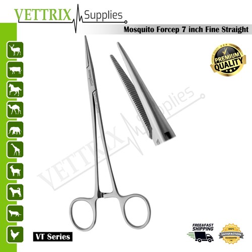 Mosquito hemostat forceps - mosquito, 7"
