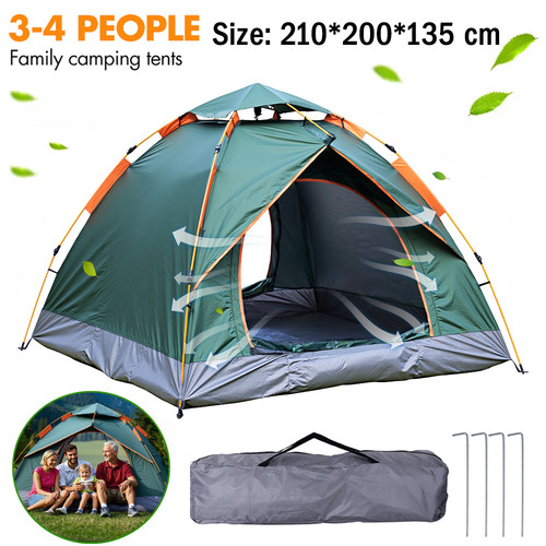 Tenda campeggio pop - up, 3-4